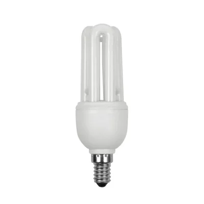 Lampada fluorescente compatta integrata 11W E14 230V 540lm WW