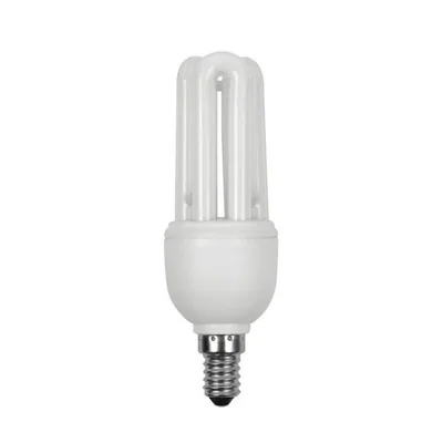 Lampada fluorescente compatta integrata 11W E14 230V 540lm WW