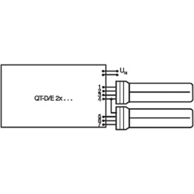 Lampada fluorescente lineare non integrata 18W G13 1300lm CW