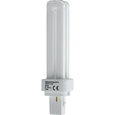 Lampada fluorescente non integrata Dulux D 10W G24d-1 230V 600lm WW