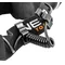Lampada frontale a batteria da 400 lm, zoom, CREE R5, 3 x AAA
