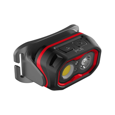 Lampada frontale a LED 200/500/800lm 2Ah