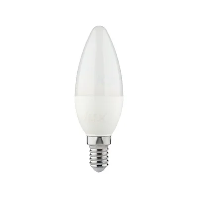 Lampada LED C35 N 6.5W E14-WW