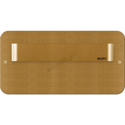 Lampada LED corta SALSA MAX | 10 V CC | 1,6 W | IP56 |LED | 3000 K |ottone opaco|