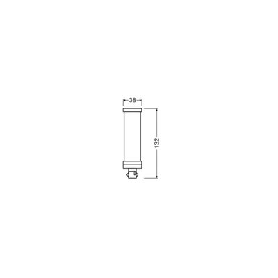 Lampada LED DULUX T18 EM V 7W 840 GX24d-2 LEDV LEDVANCE