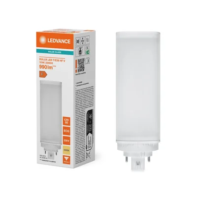 Lampada LED DULUX T/E26 HF V 10W 830 GX24Q-3LEDV LEDVANCE