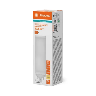 Lampada LED DULUX T/E42 HF V 20W 830 GX24Q-4LEDV LEDVANCE