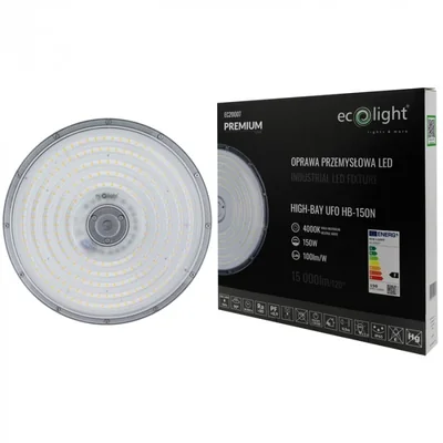 Lampada LED High Bay PREMIUM 150W 4000K 15000lm IP65