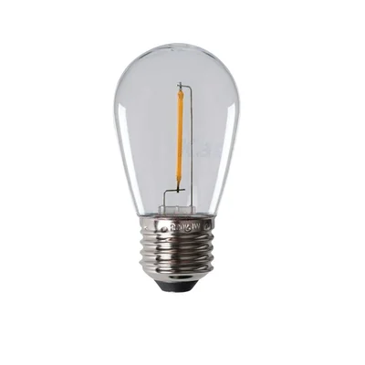 Lampada LED ST45 da 0,5 W con attacco E27-WW e diodi LED