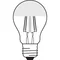 Lampada LED STAR CL A Filamento vetro trasparente Specchio Argento 51 non dimmerabile 6.5W 827 E27