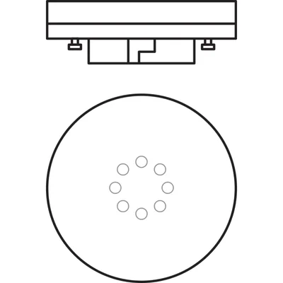 Lampada LED STAR non dimmerabile Spot GX53 plastica 40 4.9W/840 GX53