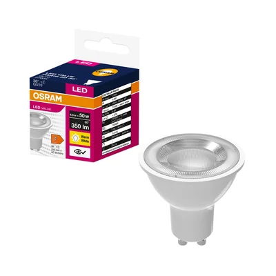 Lampada LED VALUE non dimmerabile PAR16 50 36° 4.5W 827 230V GU10