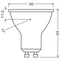 Lampada LED VALUE non dimmerabile PAR16 80 120° 6.9W 840 GU10