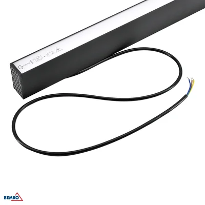 LAMPADA LINEARE LORIEN 120CM 40W 4000K NERA