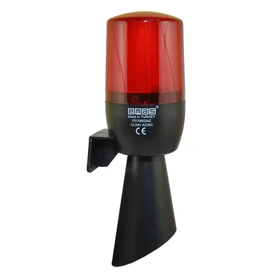 Lampada multifunzione EMAS rossa, diametro 70, con cicalino, 48-240 V CA