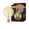 Lampada VINTAGE 1906 CL GLOBE125 Filamento vetro trasparente ORO 55 non dimmerabile 6.5W 825 E27