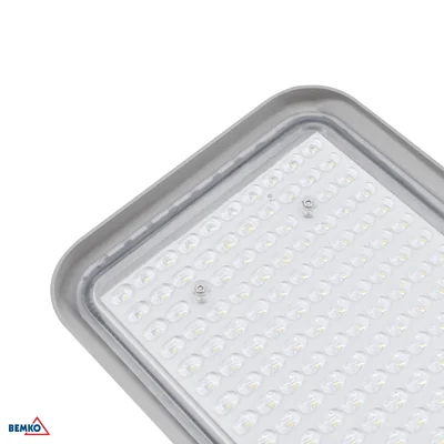 Lampadaire LED JAZMIN 150 W 4000 K 20250 lm IP65 Gris clair Crépuscule