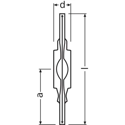 Lampadina a scarica HQI TS EXCELLENCE NDL UVS 70W RX7S