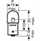 Lampadina classica ORIGINALE 12V 5008-02B