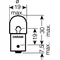 Lampadina classica ORIGINALE 12V 5008-02B