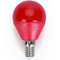 LAMPADINA SFERA E14 25W P45 ROSSA