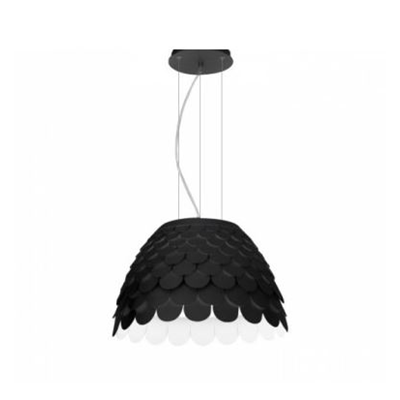 Lámpara colgante Sunny 51 Display, negro