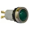 Lámpara D22MS 24V-230V metal verde