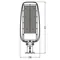 Lámpara de alumbrado público premium 200W 6500K 130lm/W IP65