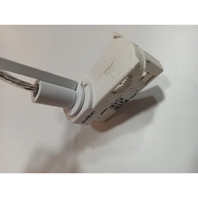 Lámpara de carril PETPOT LED 230V para carril, pantalla blanca