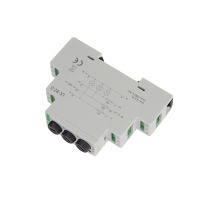 Lámpara de control 3 LEDs 3×230 V+N verde