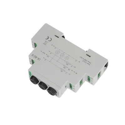 Lámpara de control 3 LEDs 3×230 V+N verde