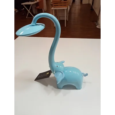 Lámpara de escritorio elefante azul