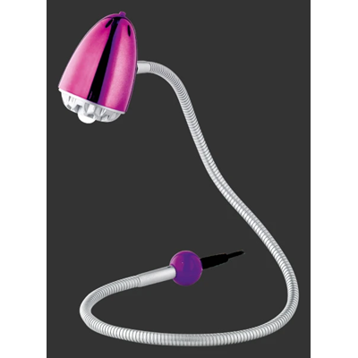 Lámpara de escritorio rosa
