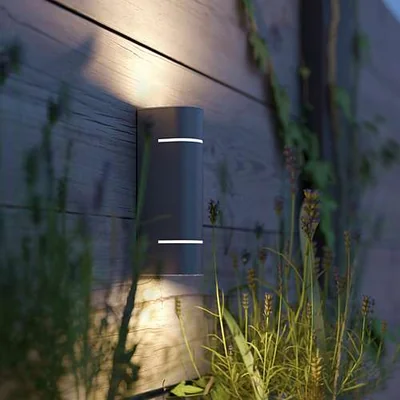 Lámpara de pared LED de acero inoxidable SUNSET