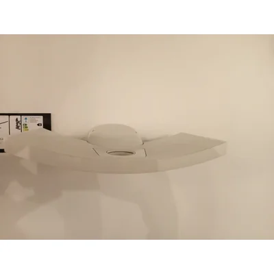 Lámpara de pared Microsurf blanca