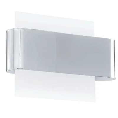 Lámpara de pared Sania, cromo