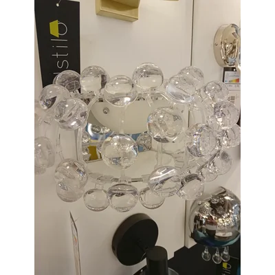 Lámpara de pared transparente Mirage