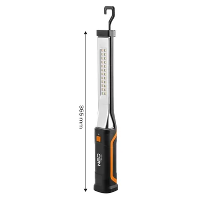 Lámpara de taller recargable SMD de 600 lm