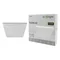 Lámpara de techo cuadrada blanca 2xE27 N/T