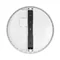 Lámpara de techo LED CERS de 16 W con sensor de movimiento por microondas, 1300 lm, IP65, 4000 K, policarbonato lechoso, blanco, regulable.