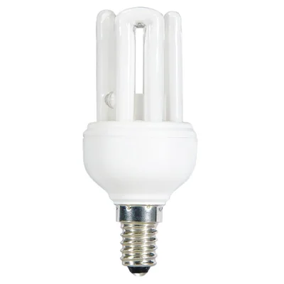 Lámpara fluorescente compacta integrada 11W E14 230V 545lm WW