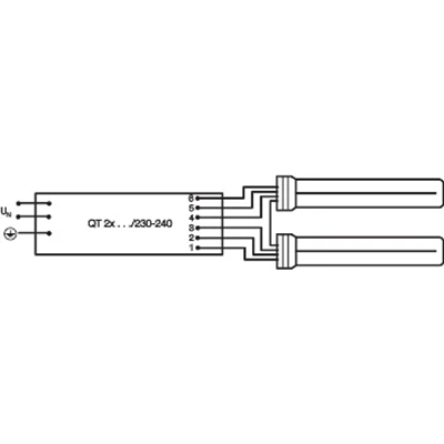 Lámpara fluorescente no integrada Dulux T/E 42W GX24q-4 3200lm WW