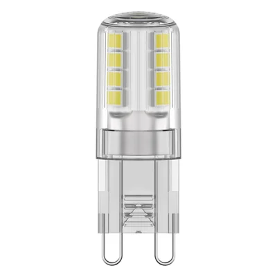 Lámpara LED BASE SPECIAL PIN CL 30 no regulable 2,6 W/827 G9 LEDVANCE