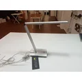 Lampe de bureau en aluminium brossé Manhattan