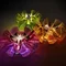Lampe de bureau LED vert Flamenca
