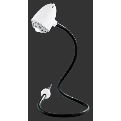Lampe de bureau noire et blanche