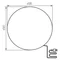 Lampe de jardin STONO 585 N