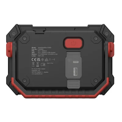 Lampe de poche LED 700/1400/2800lm 6,6Ah