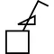 Lampe de signalisation 3 x vert 230V AC