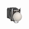 Lampe de signalisation LED blanche 400V métal typique